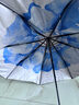 蕉下（beneunder）防紫外線遮陽(yáng)傘三折雙層黑膠晴雨傘防曬傘BM664藍(lán)鈴 曬單實(shí)拍圖