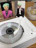 HKMW索SONY尼適用cd機復古專輯光碟播放器藍牙音箱光盤碟片黑膠唱片機禮物3d立體音效黑膠唱片機 【奶油白皮革】錄音棚音質質感升級無損讀碟H 曬單實拍圖