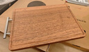 京東京造 菜板 砧案板切菜實木家用食品級【整木黑金檀】 40*28*2.5cm 曬單實拍圖