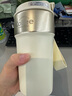 卡羅特保溫杯陶瓷內(nèi)膽咖啡杯女高顏值吸管水杯便攜隨行保冷500ML香草白 曬單實(shí)拍圖