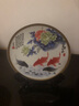 梓琦掛盤(pán)景德鎮陶瓷器裝飾擺件創(chuàng  )意小禮品家居飾品客廳電視柜酒柜工藝 富貴有余+龍架 曬單實(shí)拍圖