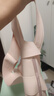 背背佳白鹿同款無痕S1隱形矯姿帶女士開肩改善塌背端正姿勢帶蜜桃粉M 曬單實(shí)拍圖