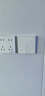 FDD國際電工家用免布線臥室床頭遙控開關(guān)無線遙控220v燈智能面板雙控隨意貼 一開白套裝 曬單實拍圖