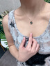 GUSKI法國品牌祖母綠項鏈女款莫比烏斯高級孔雀石紀念日生日禮物送女友 莫比烏斯孔雀石項鏈【當/次日達】 曬單實(shí)拍圖