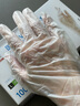英科醫(yī)療一次性醫(yī)用手套PVC防護(hù)手套 清潔洗碗家務(wù)食品級(jí)手套 大號(hào)L碼 曬單實(shí)拍圖