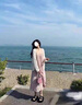 hiui慵懶風(fēng)冰絲針織開衫女士防曬上衣千朔同款夏季披肩罩衫松弛感外套 白色(夏日輕薄款) S 【建議80-120斤】 曬單實(shí)拍圖