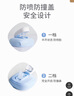 HEGEN海格恩吸管杯兒童水杯學(xué)飲杯奶瓶1-3-6歲直飲吸管嬰兒寶寶牛奶杯 【自主吮吸】 330ml 吸管杯-高級灰 曬單實拍圖