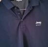 JEEP SPIRIT短袖POLO衫男冰絲速干短袖男夏季寬松運動(dòng)休閑t恤男 黑色3XL 曬單實(shí)拍圖