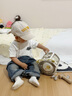 柏德士嬰兒玩具0-1歲6個(gè)月寶寶益智早教周歲禮物幼小兒童男女手拍鼓禮物 【聲光電話機(jī)禮盒版奶咖九面鼓】 電池版 曬單實(shí)拍圖