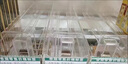 詩亭居煙架展示架自動推進香煙便利店超市售煙架臺式掛壁自動彈出推拉 二層梯形透明煙架-帶推煙器(送價簽） 5列 曬單實拍圖