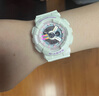 卡西歐（CASIO） 女手表GSHOCK/BABY-G獨角獸淡粉中性潮流時尚防水運動學生電子表 BA-110FH-7APR可愛幻彩白-新上市 曬單實拍圖