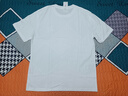 名創(chuàng)優(yōu)品（MINISO）純棉t恤男夏季2025新款衣服青少年親膚透氣時(shí)尚寬松大碼冰感短袖 白色(m彩色風(fēng)車胸標(biāo)) M 170 (30天質(zhì)量問題全額退) 曬單實(shí)拍圖