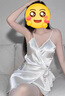 戈班巴GOBANBA2025新款性感吊帶睡裙睡裙包臀純色露背深V褶皺女家居服 白色 M 曬單實(shí)拍圖