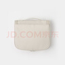 無印良品（MUJI） 聚酯纖維 可吊掛式洗臉用具盒 化妝包旅行便攜洗漱包 米色 寬16*長19*厚度6cm 曬單實拍圖