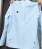 駱駝（CAMEL）【宙斯】單層沖鋒衣戶(hù)外登山服防風(fēng)防水運(yùn)動(dòng)外套時(shí)尚風(fēng)衣情侶款 AD12263538A5，寶寶藍(lán)，男女同款 L 曬單實(shí)拍圖