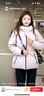 波司登（BOSIDENG）【反季】冬季羽絨服鵝絨女款短款連帽新國標90絨商場同款寬松外套 【店長推薦】黎明紫6248 M 165/88A 曬單實拍圖