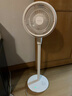 amadana日本艾曼達(dá)空氣循環(huán)扇3D落地電風(fēng)扇智能語(yǔ)音靜音立式遙控家用落地空調(diào)扇 C2【富士白-語(yǔ)音/遙控】負(fù)離子凈化 曬單實(shí)拍圖