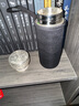 茂林銀樓銀杯子999足銀保健杯 雪花銀熟銀內(nèi)膽保溫杯銀水杯 送父母長輩禮 花開富貴銀杯款+證書禮盒 曬單實(shí)拍圖