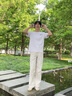 回力純棉t恤男夏季透氣舒適短袖打底上衣青少年簡(jiǎn)約日常正肩半袖男士 【100%純棉】白色(順意字簽) L /175(回力潮牌品質(zhì)保障) 曬單實(shí)拍圖