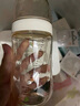 bebebus鉆光奶瓶3-6個月300ml新生兒寶寶ppsu偏心仿母乳防脹氣防嗆奶瓶 曬單實拍圖