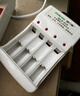 德力普（Delipow）充電電池 5號彩虹電池充電器套裝 適用遙控器/鼠標鍵盤/兒童玩具 曬單實拍圖