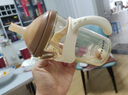 奶爸爸（Nicepapa）翻蓋吸管奶瓶一歲以上大寶寶300ml斷奶奶瓶寬口徑耐摔PPSU吸管杯 曬單實(shí)拍圖