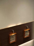 摩燈會(huì)床頭壁燈臥室書房墻燈現(xiàn)代創(chuàng)意個(gè)性包豪斯玄關(guān)過道衣帽間流行燈具 包豪斯壁燈【單色暖光】 曬單實(shí)拍圖