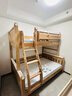 全友（QUANU）家居多功能兒童房實(shí)木儲物床臥室上下雙層高低子母小孩床政府補貼 【掛梯】上下床+床墊*2 1.35米【0貼皮全實(shí)木】 曬單實(shí)拍圖