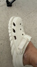 卡駱馳（crocs）蝸輪Clog涼鞋男鞋休閑洞洞鞋沙灘拖鞋戶外涼拖 208776-160 M8W10 曬單實(shí)拍圖