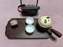 澤名家禪觀北美黑胡桃木茶盤家用小型干泡茶臺茶海辦公室茶托盤 禪觀茶盤 曬單實拍圖