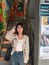 JAVC甜美可愛風(fēng)秋季針織開衫外套女秋冬寬松短款上衣蝴蝶結(jié)毛衣新款女 燕麥色 M 建議 95-110斤 曬單實(shí)拍圖