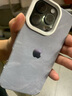 梵皓伊秋冬新款絨布雪山紋適用iPhone16Promax手機(jī)殼蘋(píng)果15Pro防摔保護(hù)套17pm小眾高級(jí)情侶款14軟防指紋 絨布雪山絨【嬰兒藍(lán)-loog】電鍍大孔-軟糯硅膠 IPhone16Pro 曬單實(shí)拍圖