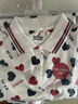 Levi's 【涼感透氣】李維斯女童polo連衣裙25夏季新款愛心波點(diǎn)兒童裙子 糖果白 【涼感透氣】 120 /60 【建議身高110-116cm】 曬單實(shí)拍圖