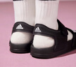 阿迪達(dá)斯（adidas）兒童涼鞋夏季男女大小童沙灘鞋 GW0344黑 4/36碼/225mm  曬單實(shí)拍圖