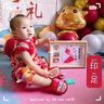 G.DUCKKIDS小黃鴨虎頭鞋嬰兒1周歲鞋子老虎鞋男寶寶布鞋學(xué)步抓周女寶寶鞋 大紅色 春秋[國風(fēng)刺繡 喜慶紅 內(nèi)長12.5cm 標(biāo)12碼 曬單實(shí)拍圖