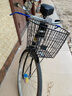 鳳凰（Phoenix）鳳凰牌26寸傳統桿閘單車(chē)復古男女斜梁橫梁輕磅老式自行車(chē) 橫梁款26寸+大禮包+車(chē)筐 曬單實(shí)拍圖