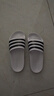 adidas ADILETTE SHOWER休閑實(shí)用舒適拖鞋男女阿迪達斯官方輕運動(dòng)   白/黑 (偏小，推薦買(mǎi)大1碼)   38 曬單實(shí)拍圖