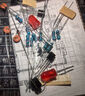 優(yōu)品沃目洞洞板套件電路板制作diy學(xué)生焊接實(shí)訓(xùn)電子元器件焊接練習(xí)板散件 6件套組合 曬單實(shí)拍圖