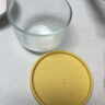 樂扣樂扣（locknlock）【家裝節(jié)】輔食盒玻璃蒸蛋碗儲(chǔ)存盒寶寶碗嬰兒碗LLGO53Y_340ml 曬單實(shí)拍圖