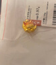 周大生腕美系列黃金轉(zhuǎn)運(yùn)珠狐貍熒光琺瑯硬金手鏈 抱月狐0.95g 曬單實(shí)拍圖