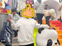名創(chuàng)優(yōu)品（MINISO）連帽衛(wèi)衣男重磅寬松春秋季休閑高級感青少年潮流外套 白 M 曬單實(shí)拍圖