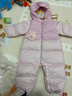 巴拉巴拉童裝嬰兒羽絨服連體衣2025寶寶冬裝加厚保暖哈衣爬服208425120217 曬單實(shí)拍圖