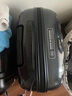新秀麗（Samsonite）貝殼箱拉桿箱密碼鎖行李箱旅行登機(jī)箱CS2午夜藍(lán)20寸可拓展禮物 曬單實(shí)拍圖