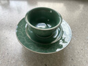 龍泉青瓷主人杯單杯盞宋韻功夫茶具家用中式陶瓷品茗杯高檔茶杯杯托套裝 祥云主人杯盞 禮盒裝 曬單實(shí)拍圖