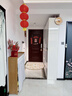 小匠材鞋架家用門(mén)口多層入戶(hù)柜簡(jiǎn)易玄關(guān)防塵收納鞋柜茶色7層90cm 曬單實(shí)拍圖