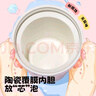 BABLOV保溫杯女士陶瓷覆膜內(nèi)膽水杯高顏值雙飲兒童吸管保冷杯子女生禮物 曬單實拍圖