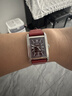 豪利時(shí)（ORIS）【官方授權店】【新品】RECTANGULAR系列時(shí)尚腕表小方表手表女 56177834068LS波爾多紅. 曬單實(shí)拍圖