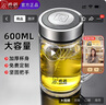 希諾單層玻璃杯帶手柄2025新款泡茶杯辦公室?guī)О咽炙笕萘勘?600ML單層XN-6022 曬單實(shí)拍圖