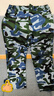 曇蓓漫軍訓(xùn)服套裝大學(xué)生迷彩服全套海洋藍(lán)高中迷彩t恤短袖軍訓(xùn)上衣褲子 175?；辏═恤+褲子+帽子+腰帶） 曬單實(shí)拍圖
