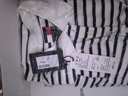 TOMMY JEANS【A字廓形】25夏季女裝氣質(zhì)收腰修身顯瘦連衣裙長裙20383 藏青藍(lán)白條紋0A6 M 曬單實(shí)拍圖